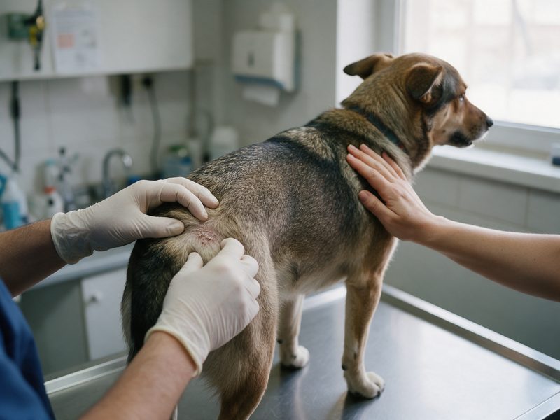 Köpekte deri muayenesi